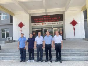 河南省肉類協(xié)會劉承信會長一行蒞臨洛陽正大調(diào)研指導(dǎo)工作！